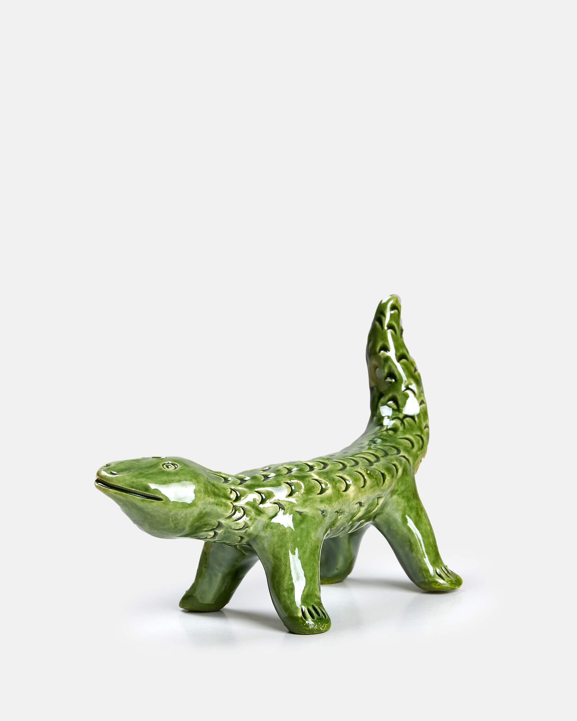 Lagarto Verde - António Ramalho ( artesanato Barcelos )