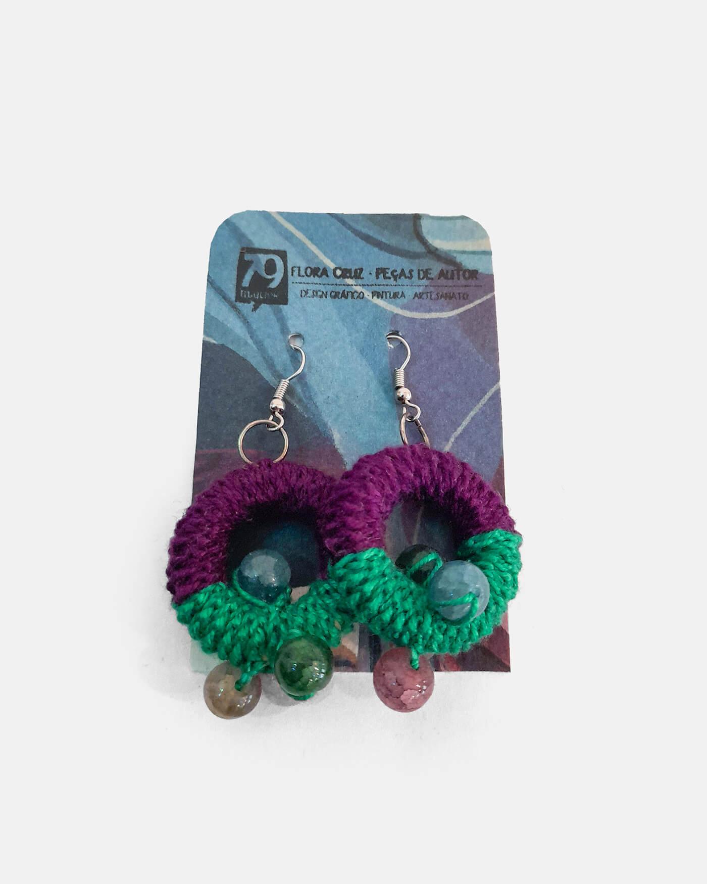 Brincos Crochet - Atelier79