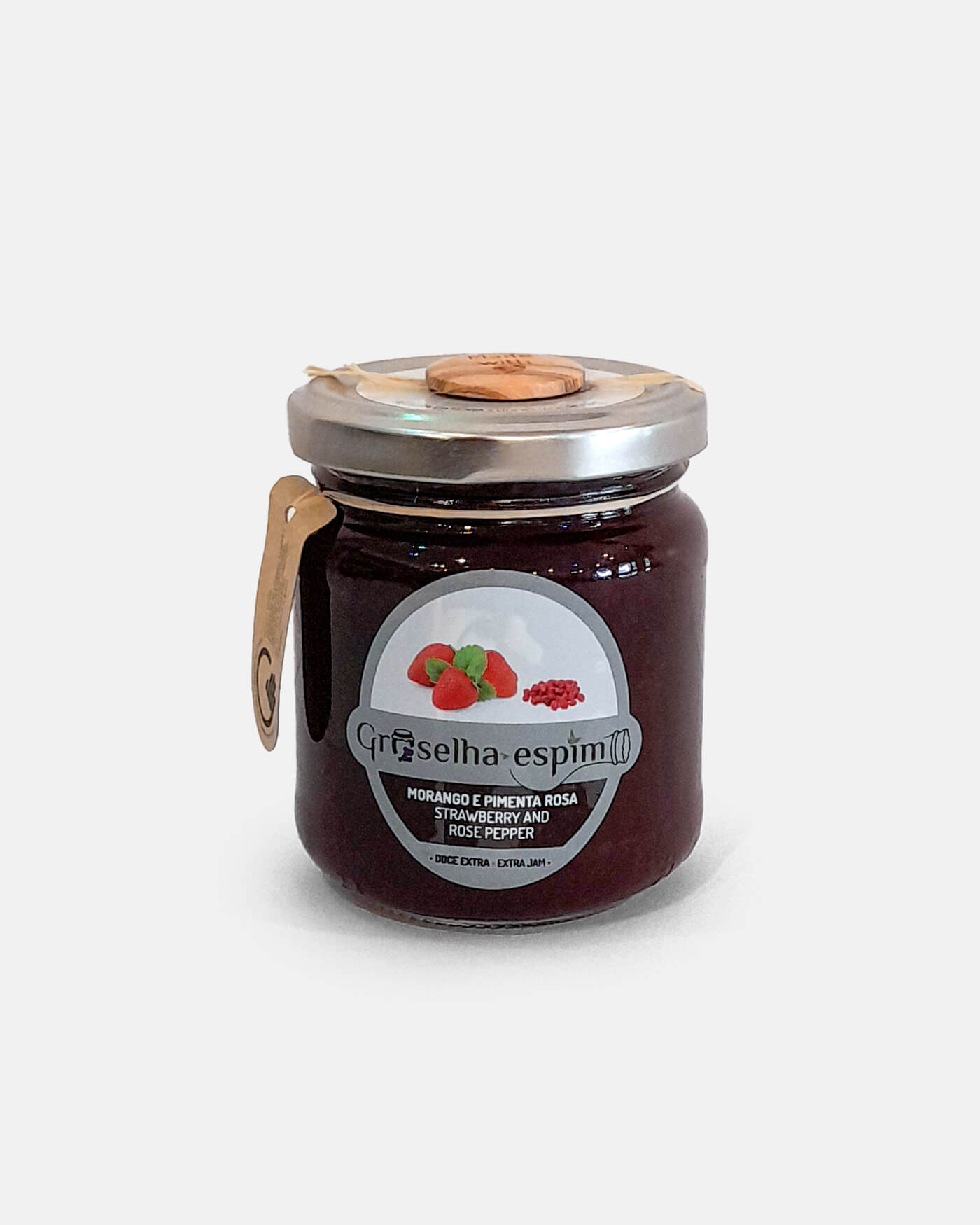 Groselha Espim - Compota de Morango e Pimenta Rosa