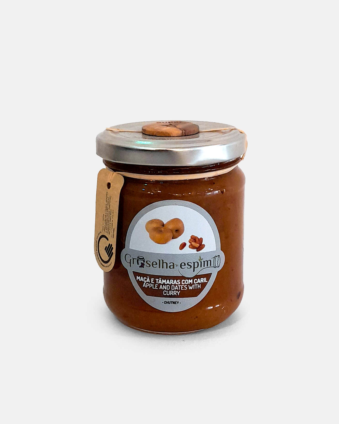 Groselha Espim - Chutney Maçã e Tâmaras com Caril