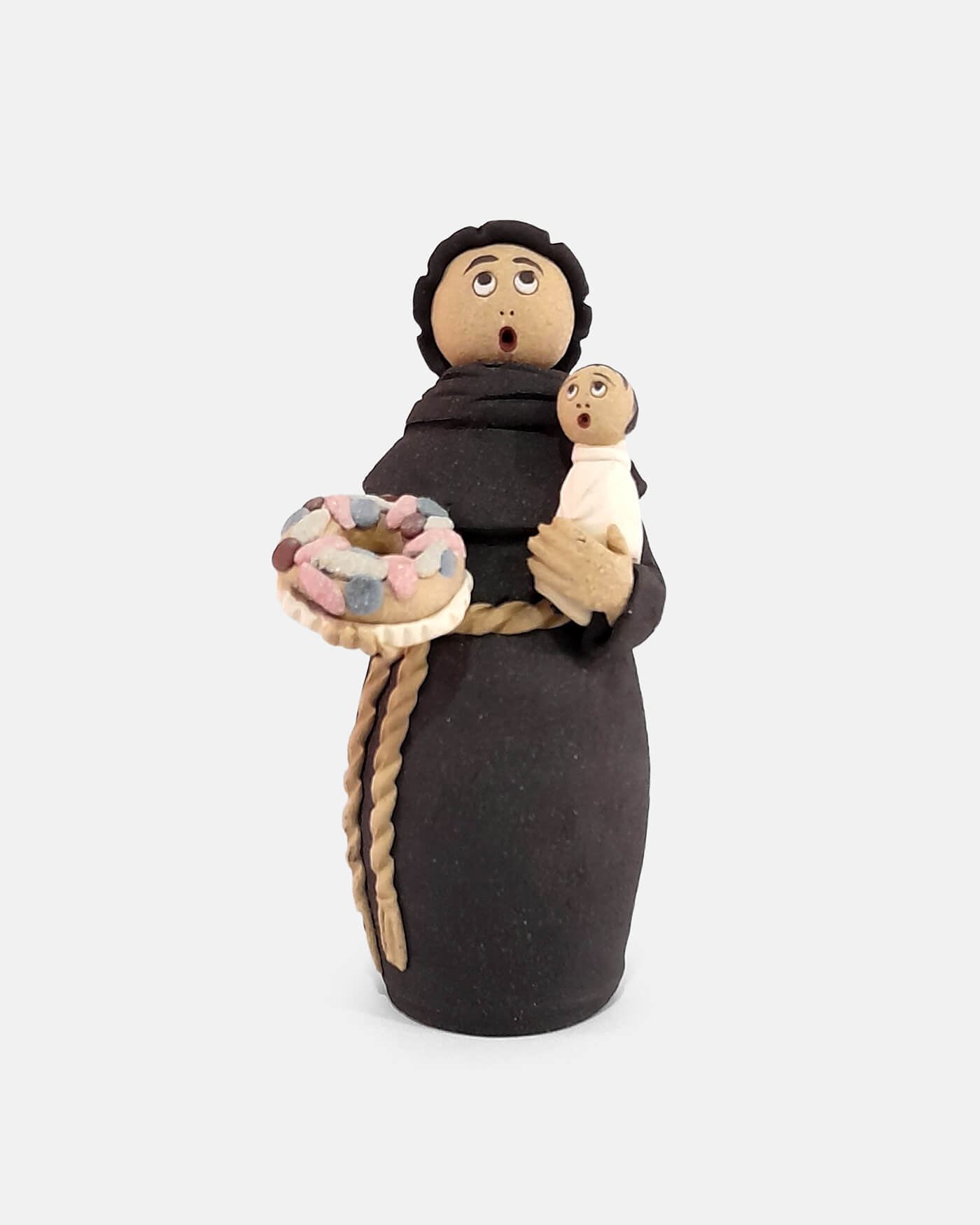 Santo António com Bolo Rei - Jesus Pias (artesanato Barcelos)