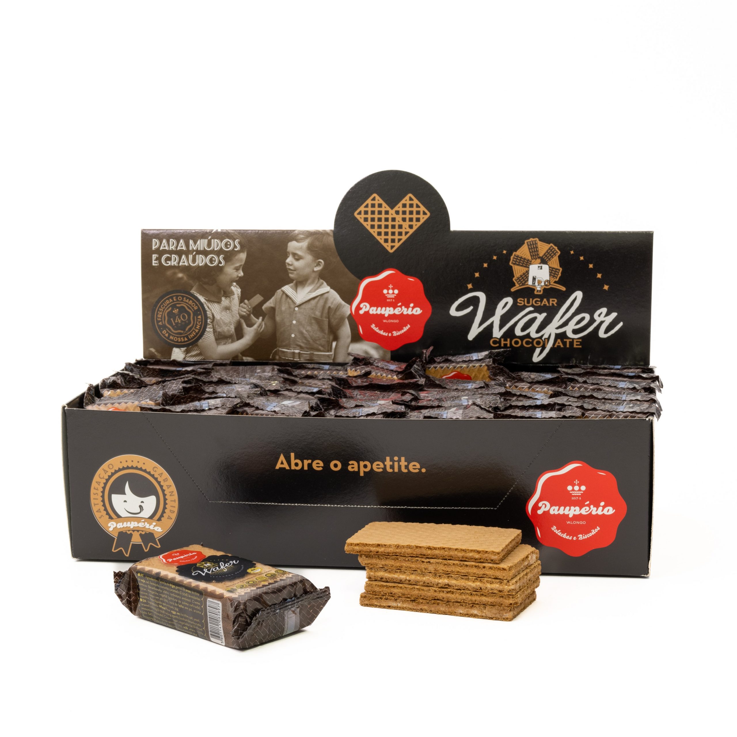 Paupério - Wafer Chocolate 35gr