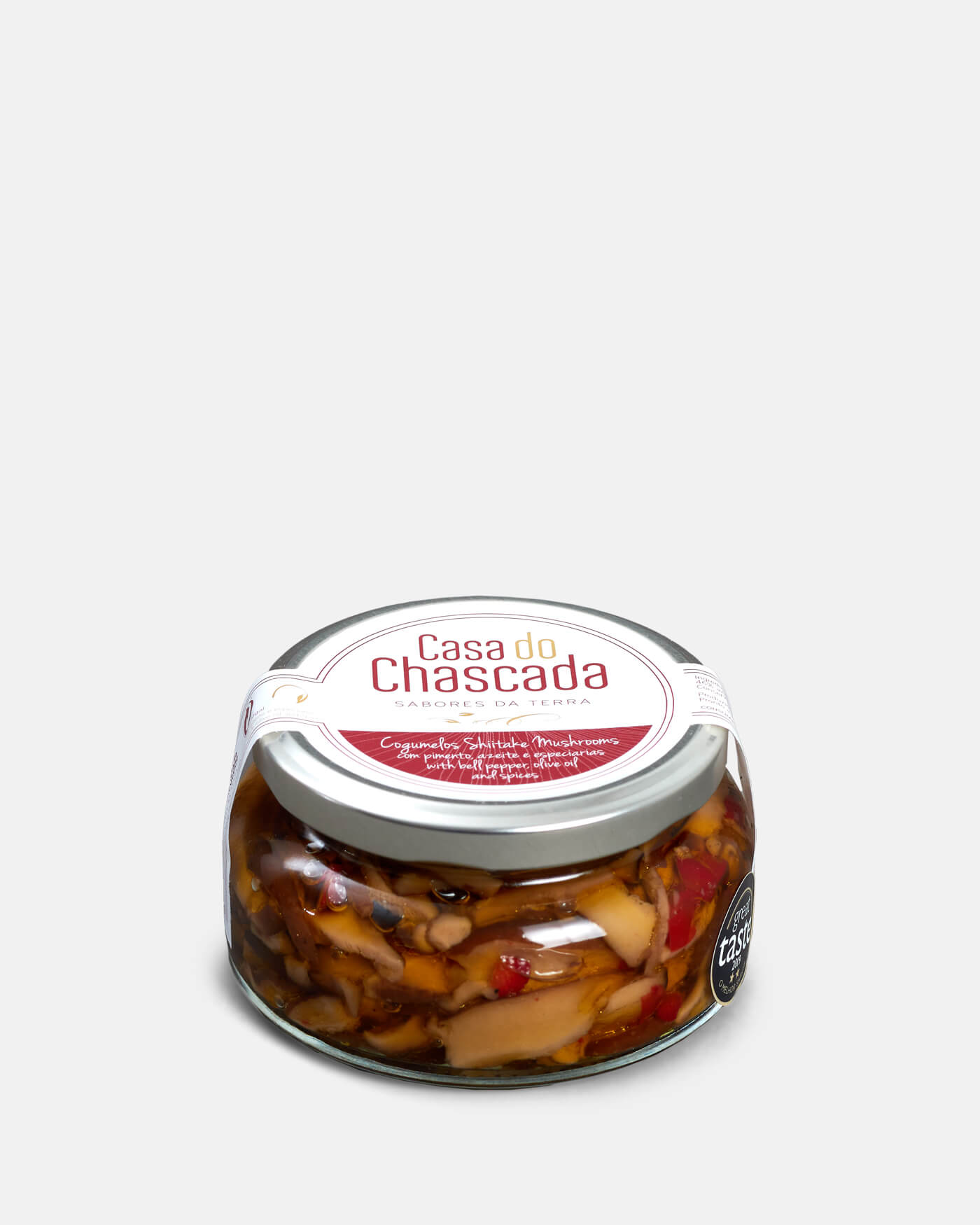 Casa do Chascada - COGUMELO Shiitake com Pimento, Azeite e Especiarias 100gr