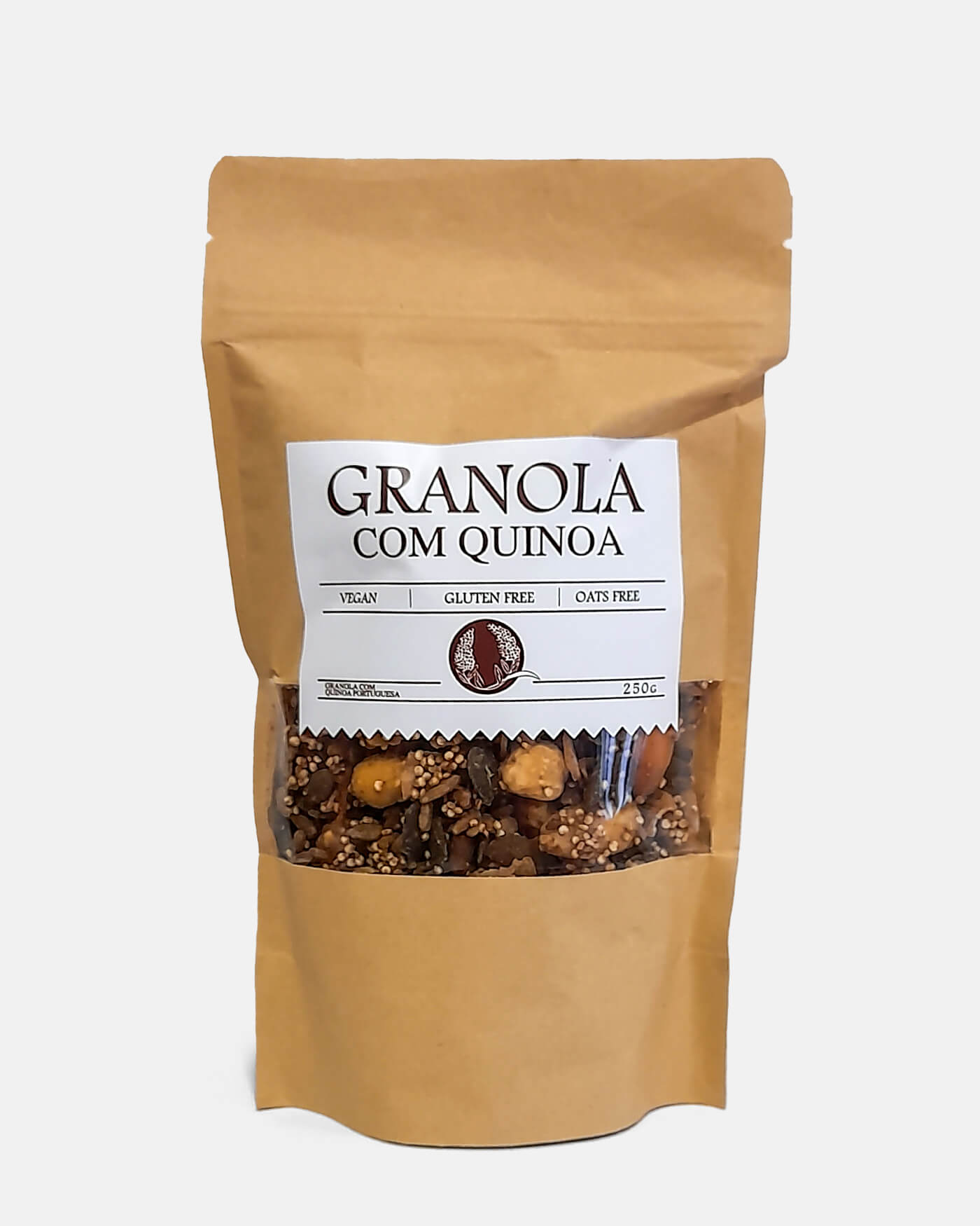 Granola com Quinoa - Quinoa Portuguesa