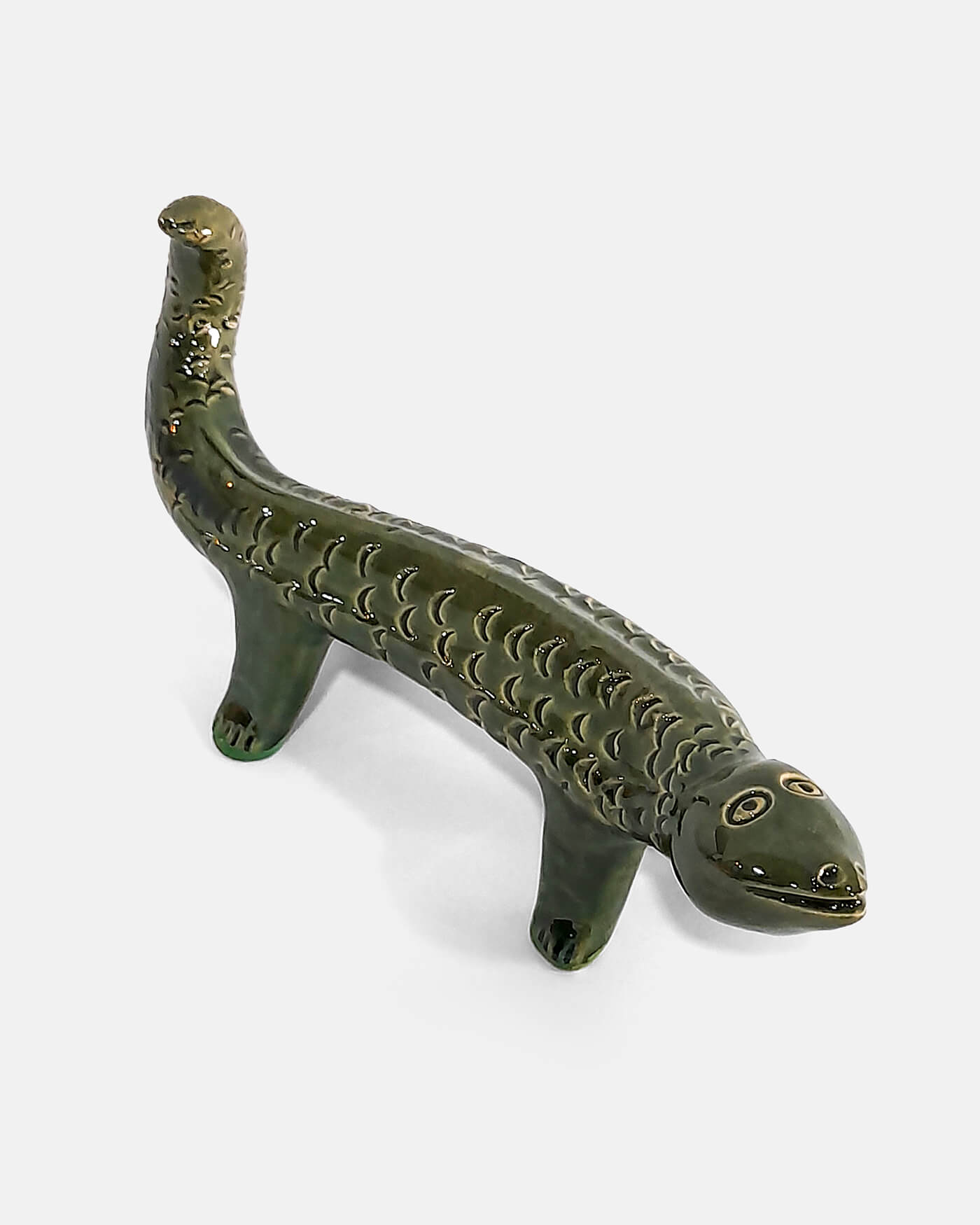 Lagarto Verde - António Ramalho ( artesanato Barcelos )