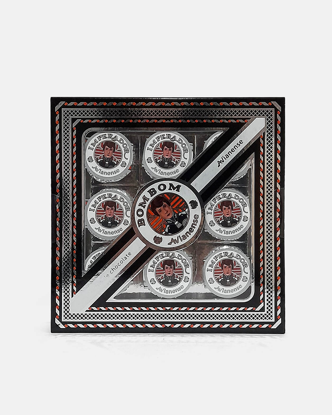 Avianense - Caixa 9 Bombons Chocolate Negro