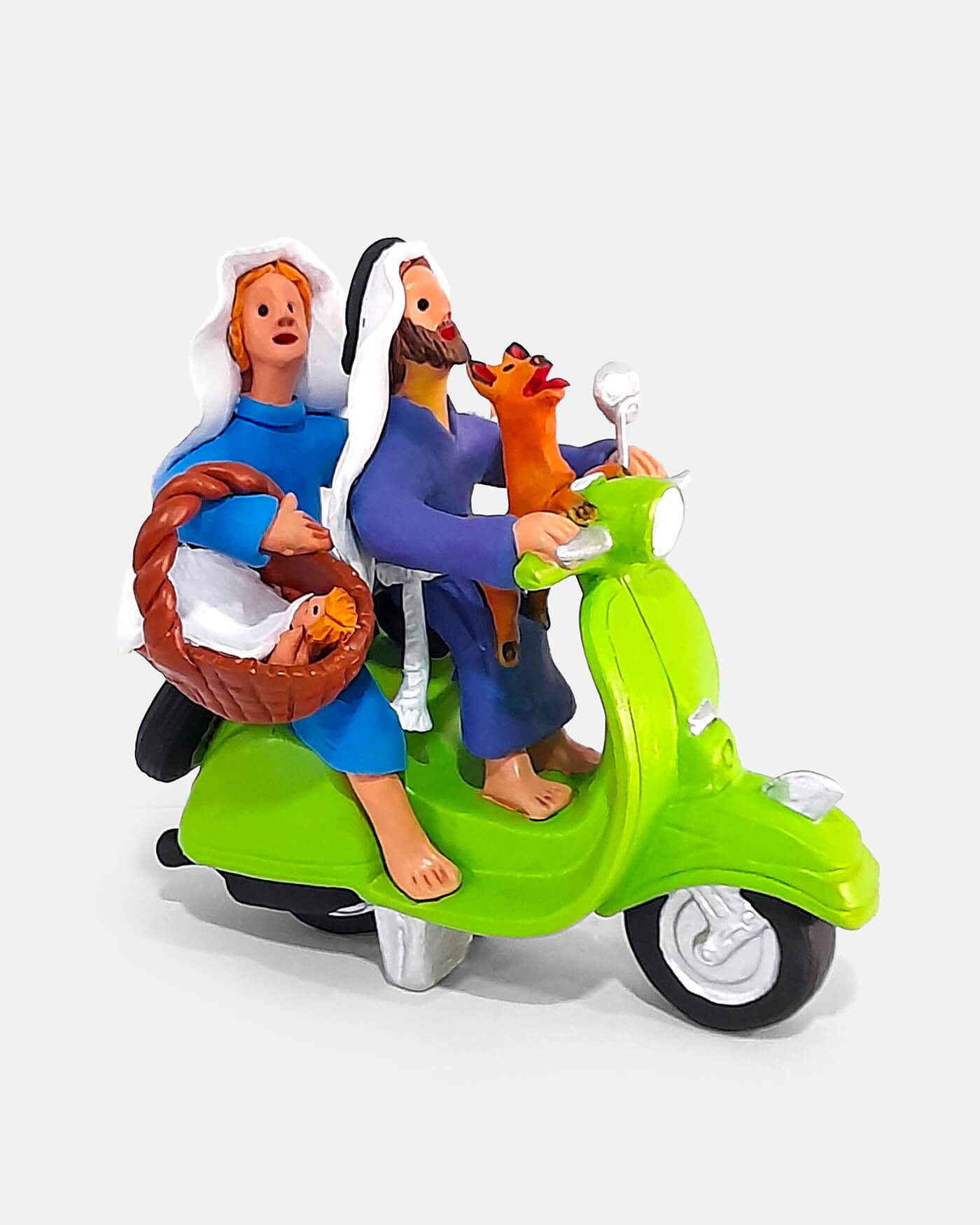 Vespa com Presépio - Irmãos Baraça (artesanato Barcelos)