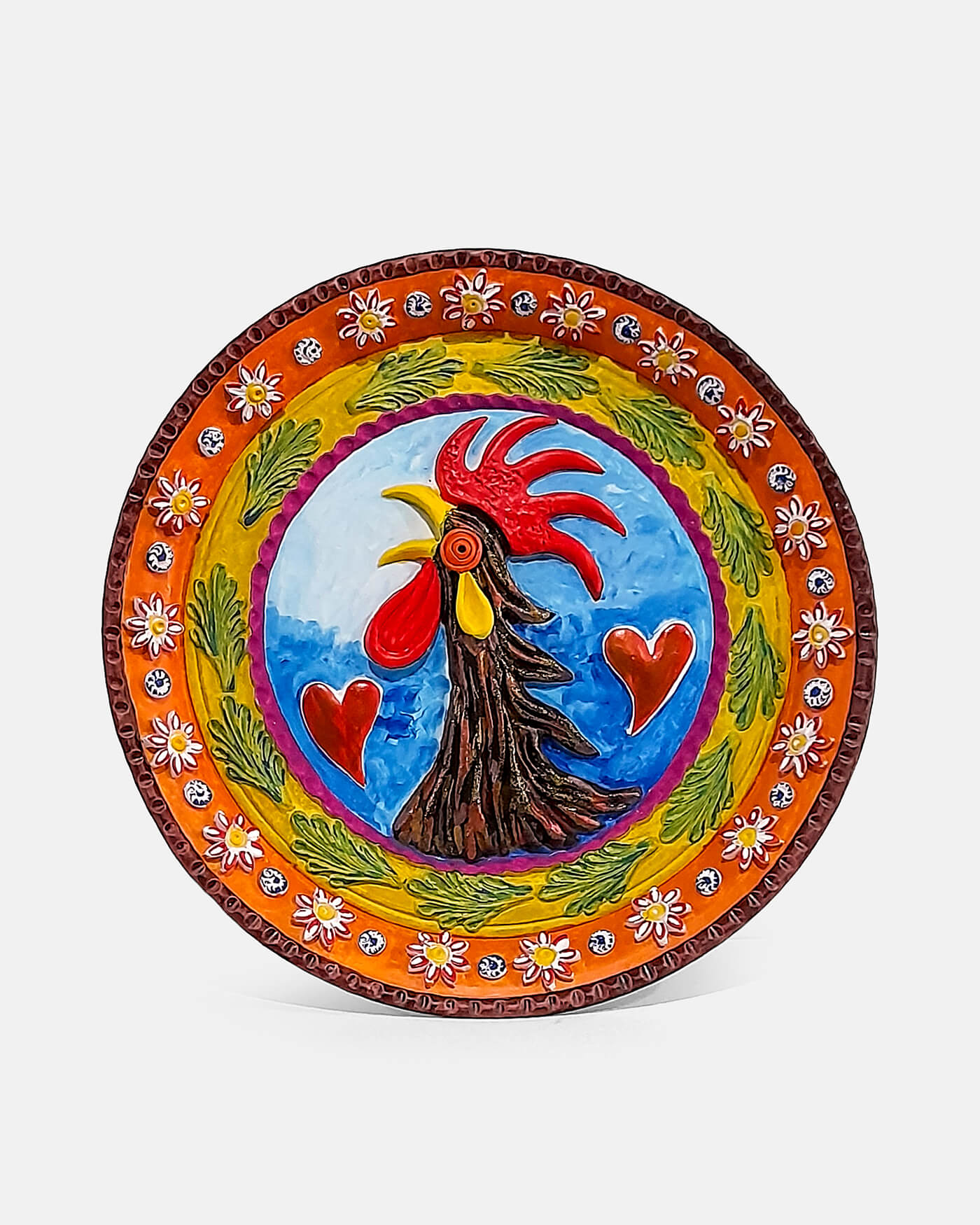 Prato Galo - Irmãos Baraça (artesanato Barcelos)