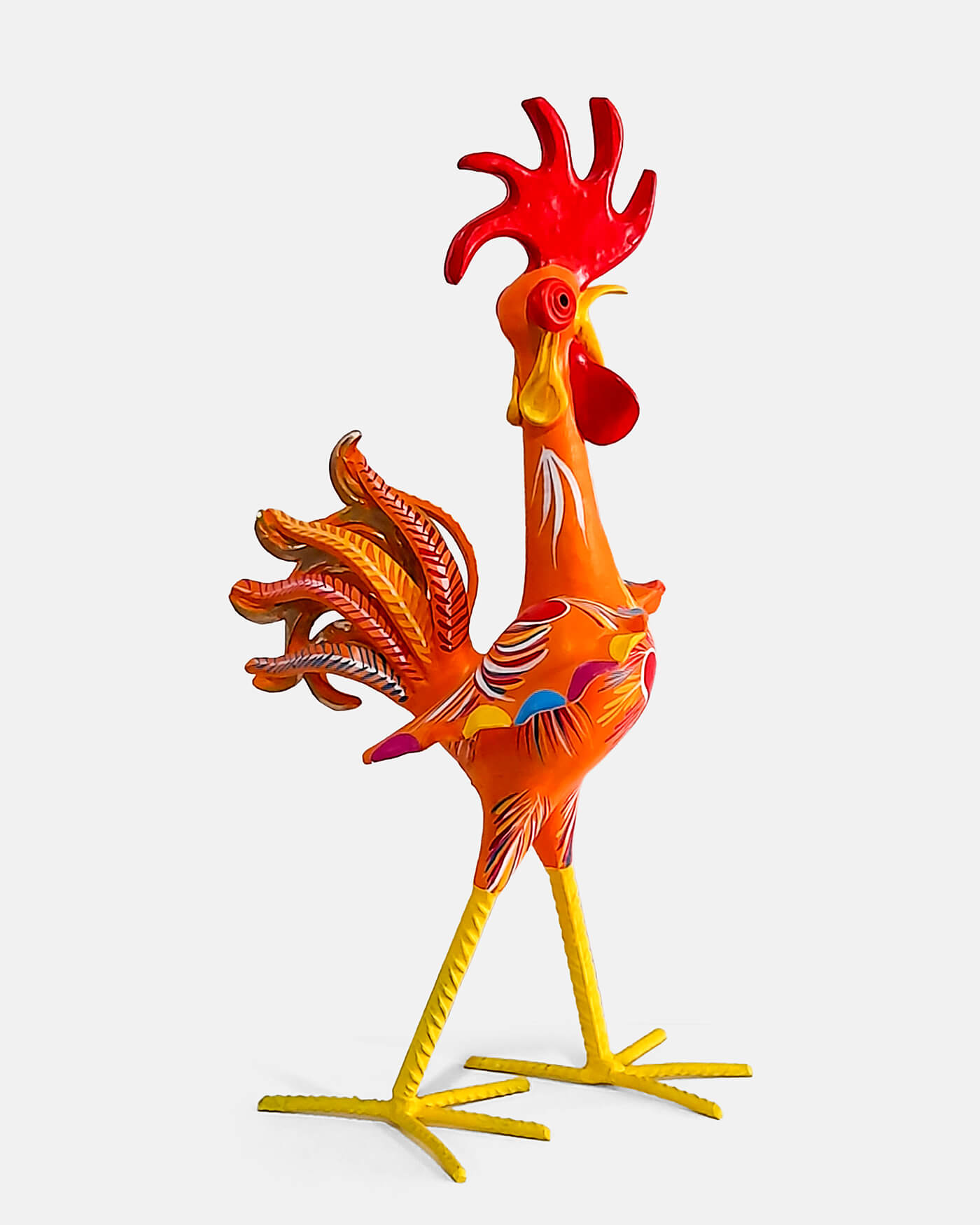 Galo de Barcelos Médio - Irmãos Baraça (artesanato Barcelos)