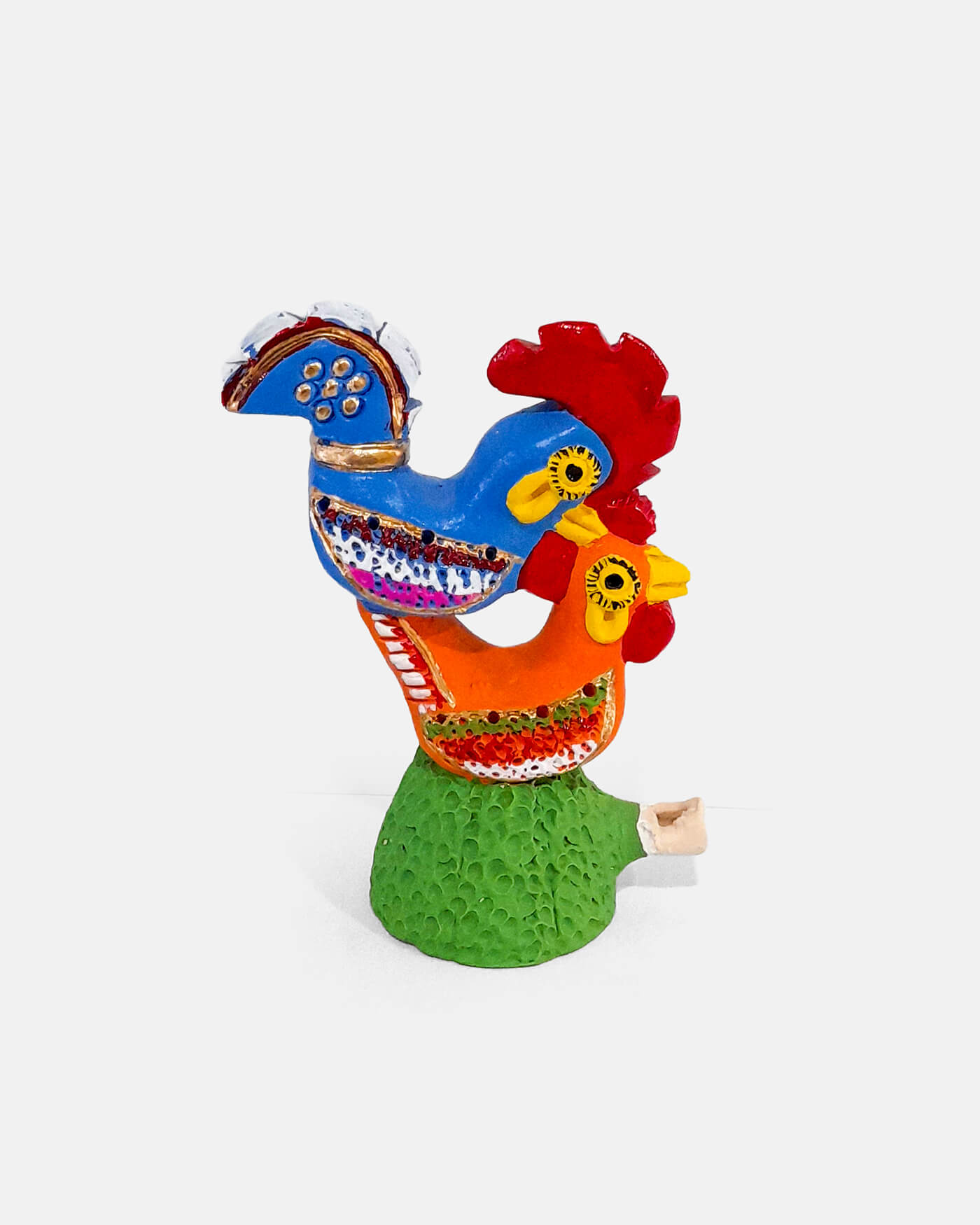 Galo Galador - Irmãos Mistério (artesanato Barcelos)