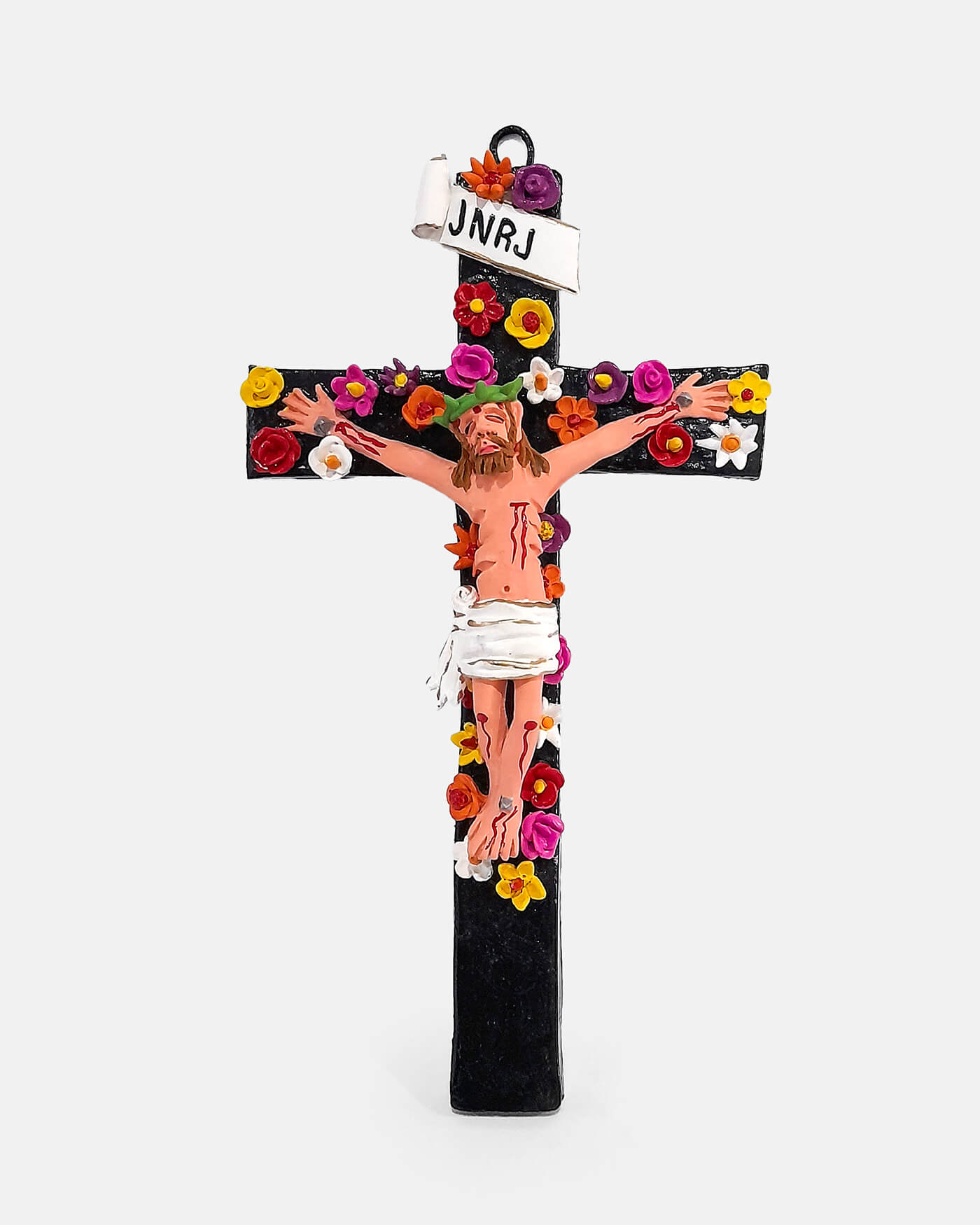Crucifixo de Parede - Irmãos Mistério (artesanato Barcelos)