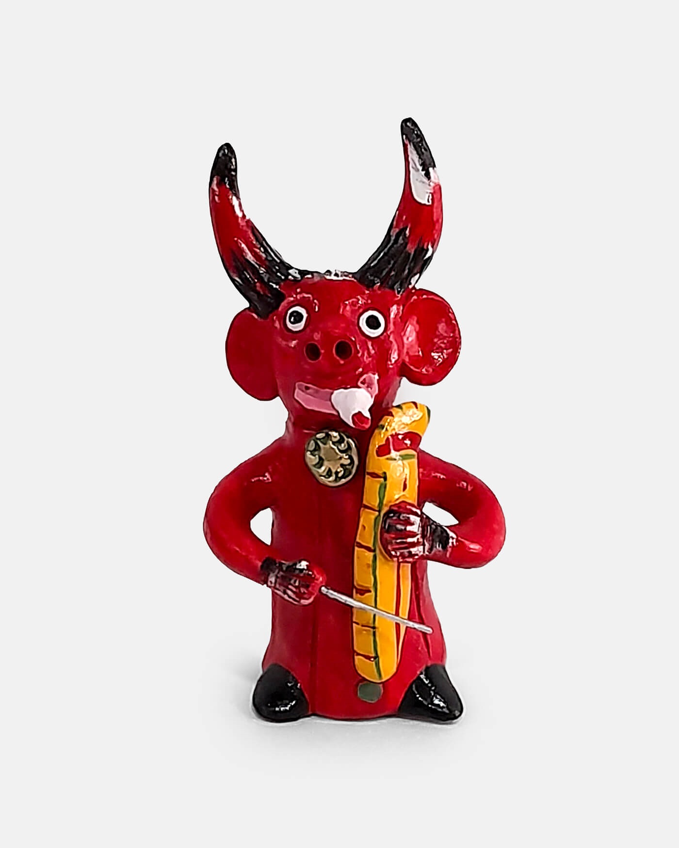 Diabo Músico - Prazeres Côta (artesanato Barcelos)