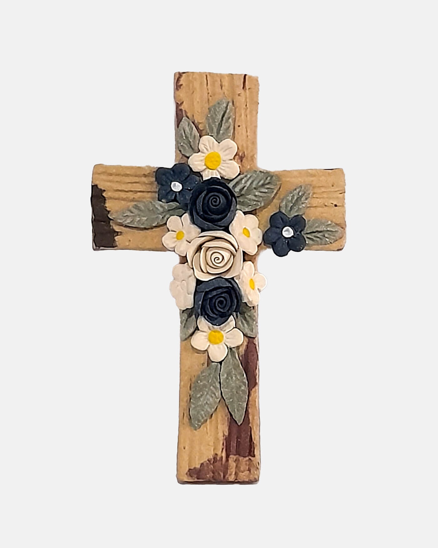Cruz com Flores- Jesus Pias (artesanato Barcelos)