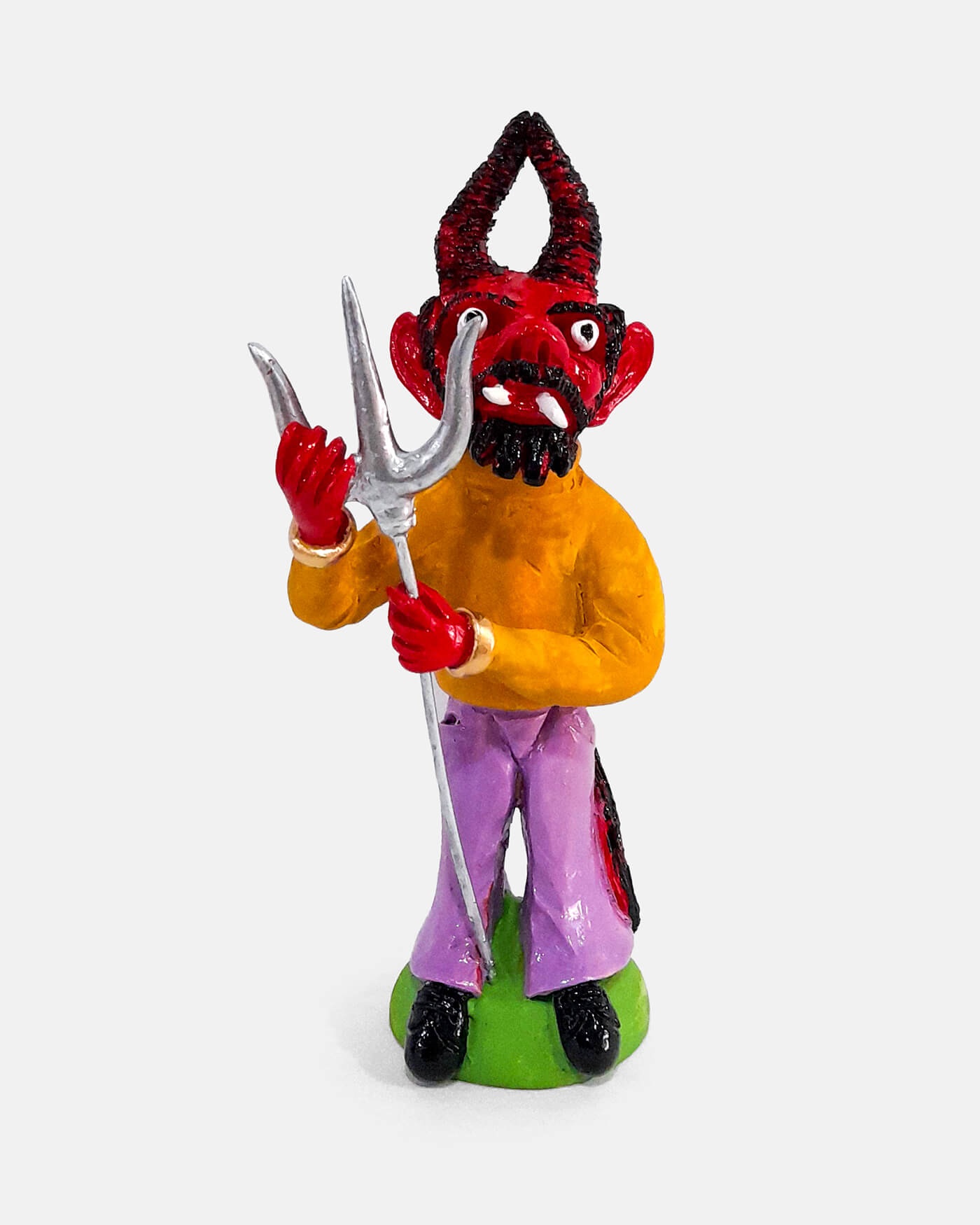Diabo com Tridente - Irmãos Mistério (artesanato Barcelos)