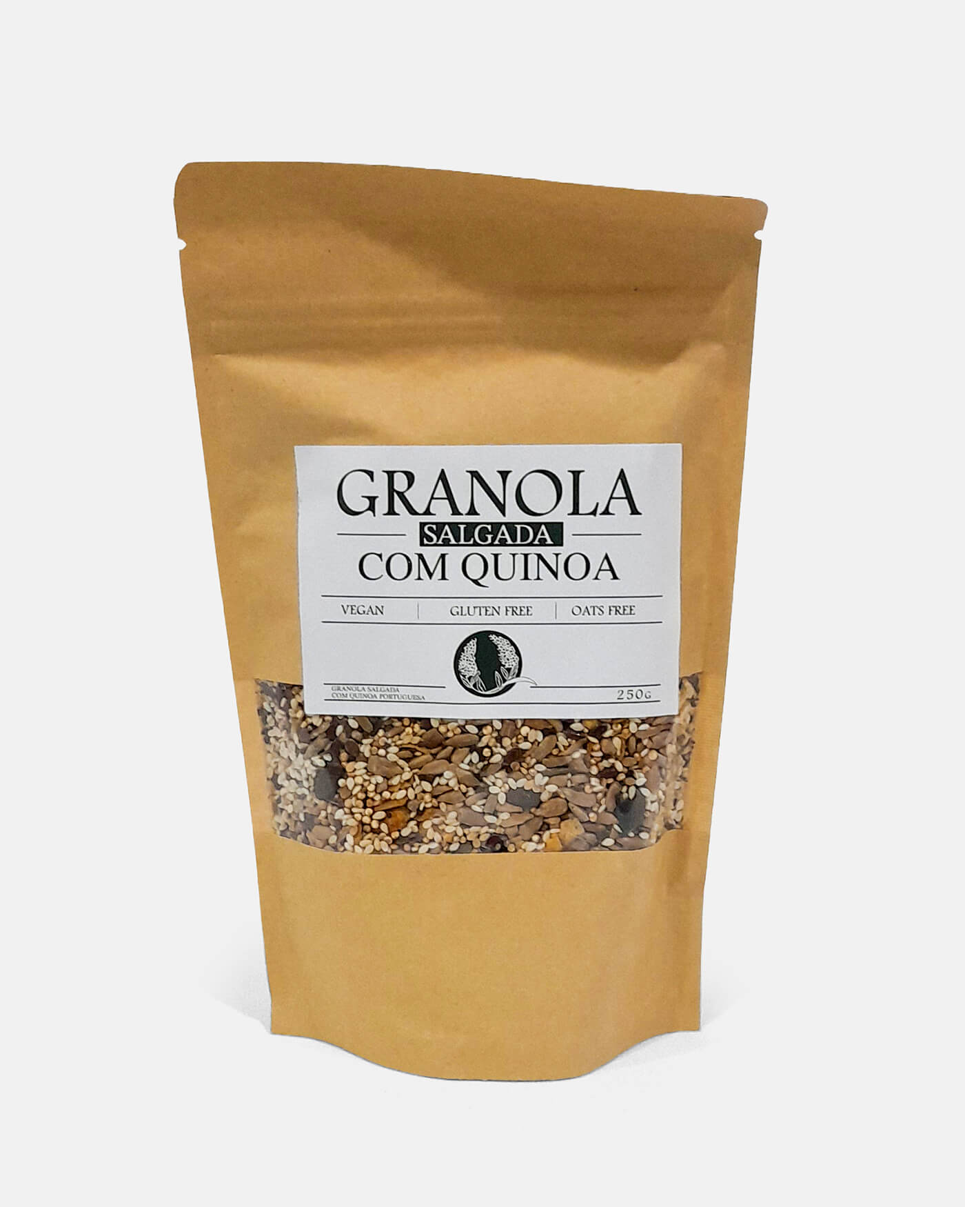 Granola com Quinoa SALGADA - Quinoa Portuguesa