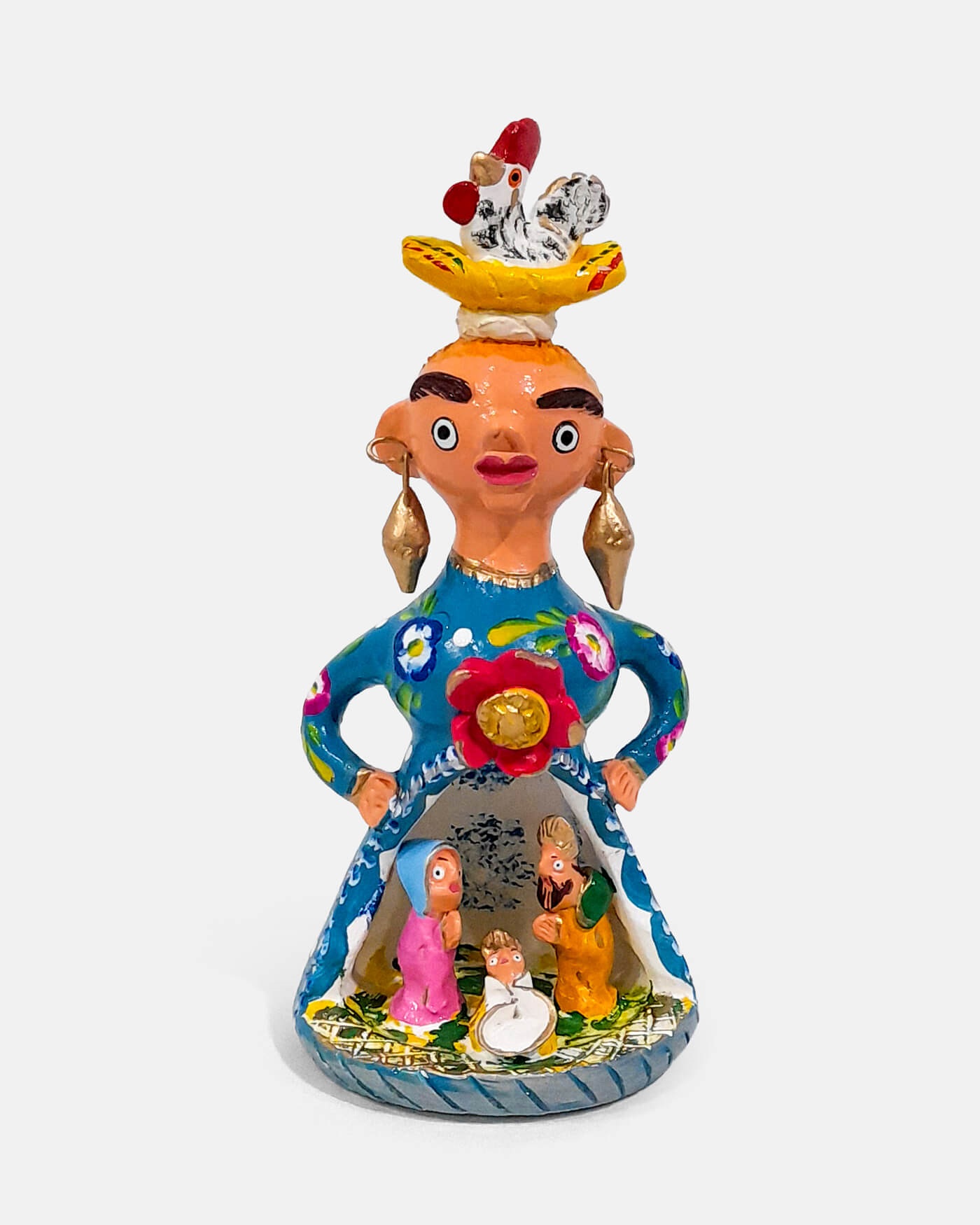 Boneca com Presépio - Prazeres Côta (